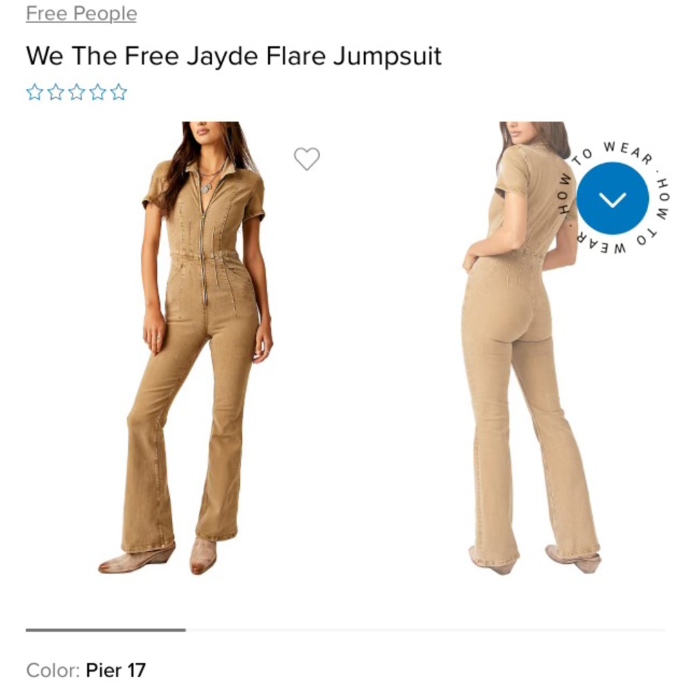 We the Free Jayde Flared Jumpsuit